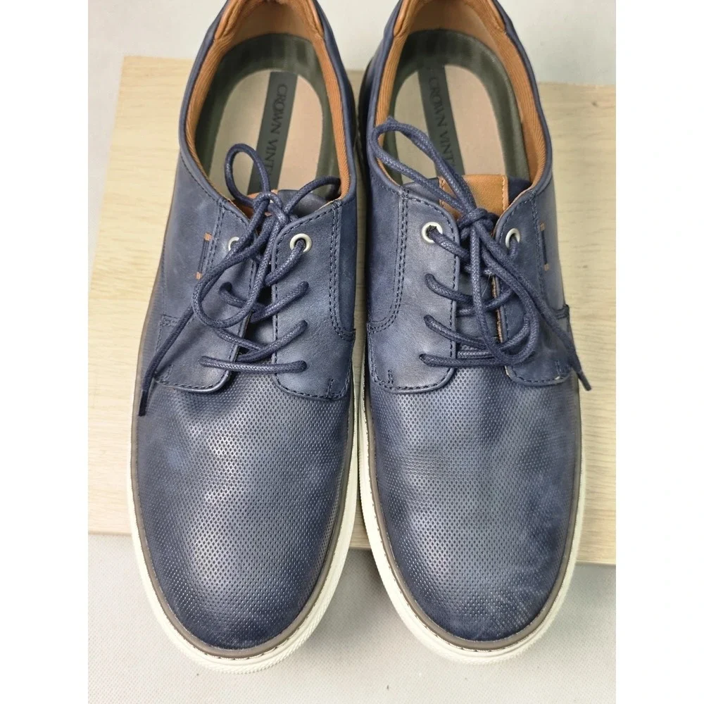 Crown Vintage Thoren Sneaker, Size 11.5 M, Blue Mens